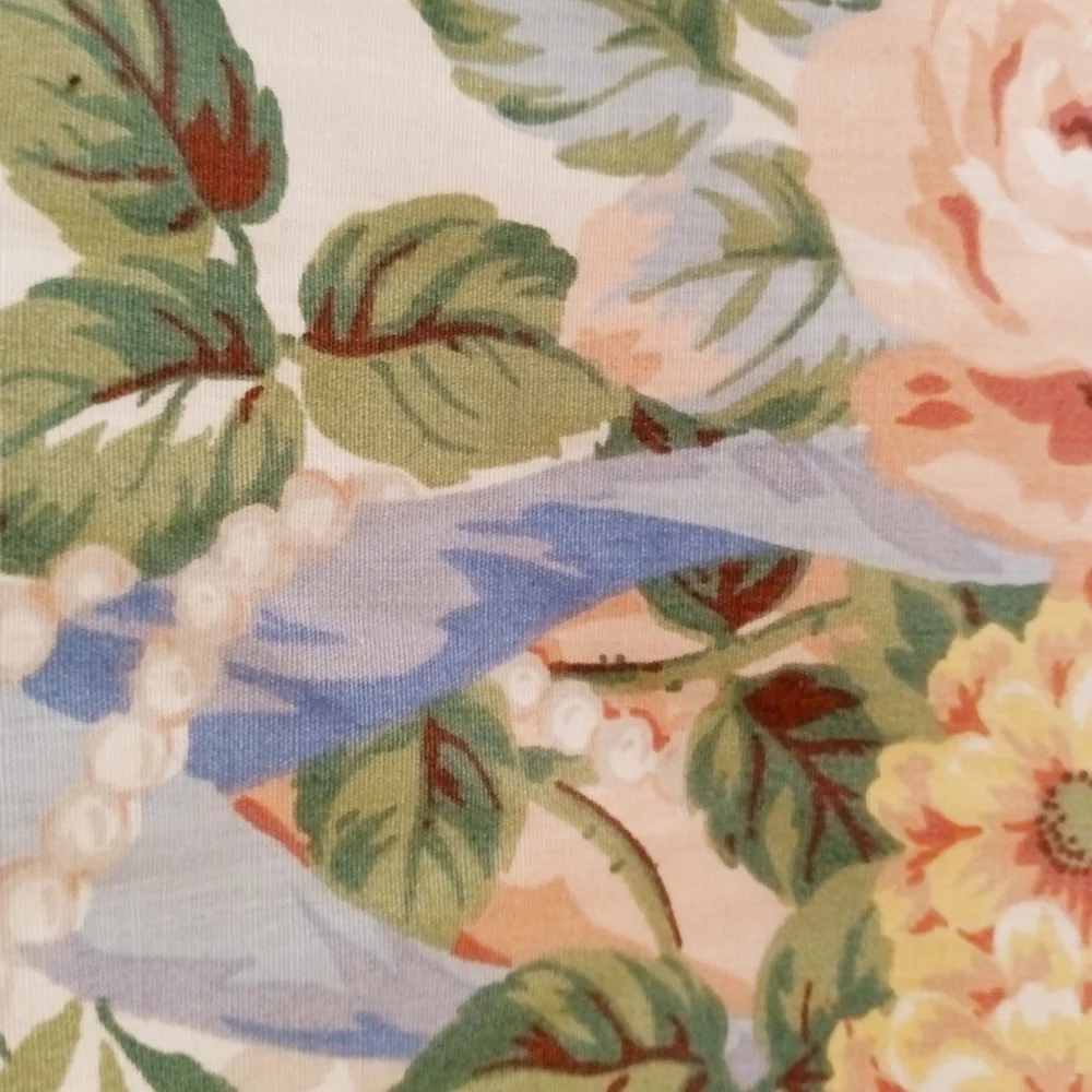 Croscill Vintage Princess Floral & Wide Stripe Standard Shams **Single**